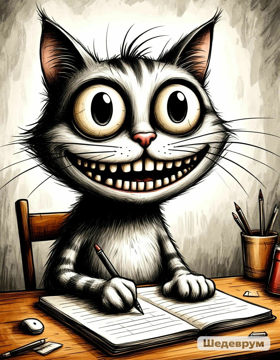 Аудиокнига на французском с сопроводительным текстом и переводом. Дневник кота-убийцы