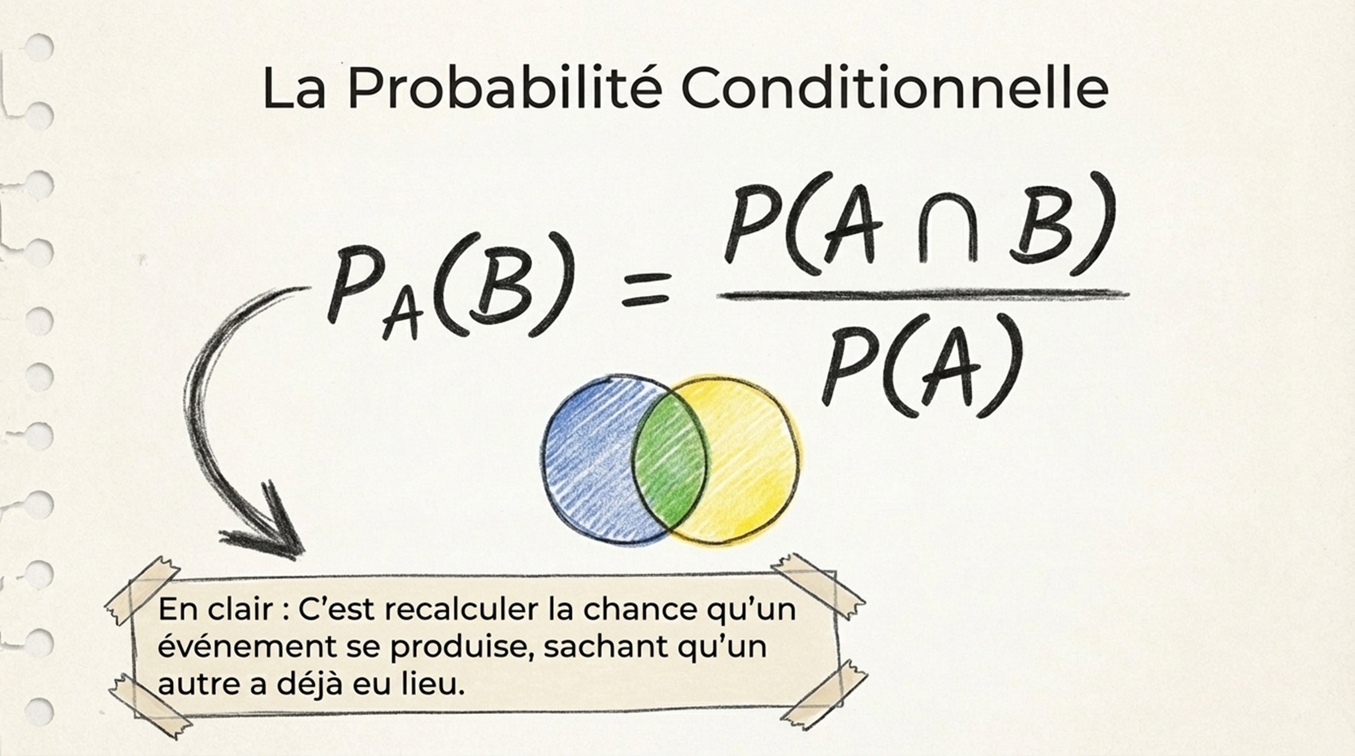 La probabilité conditionnelle